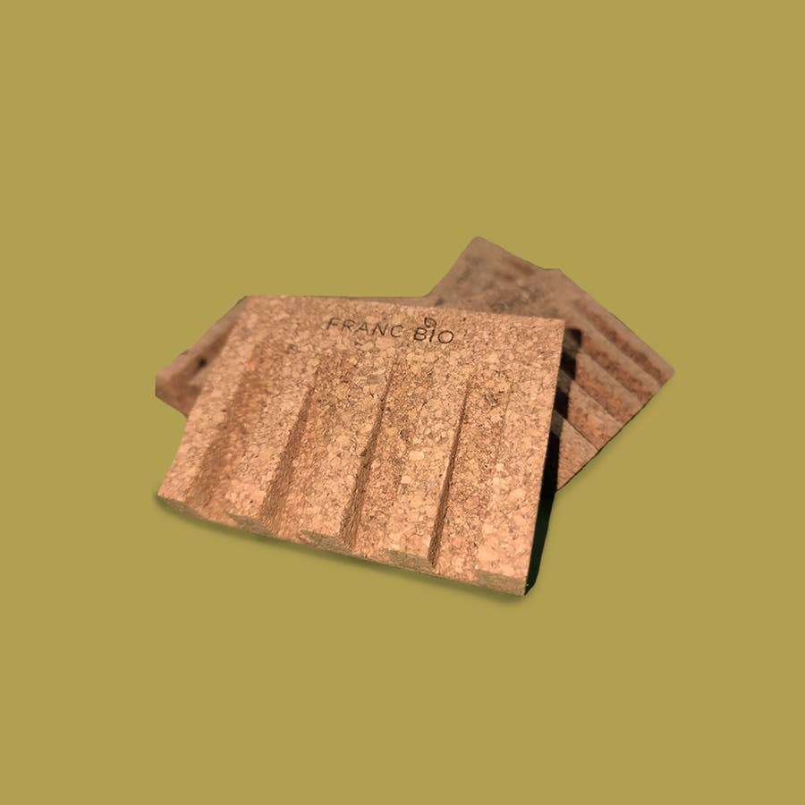 Francbio - Vente Porte-savons de bain - Porte savon naturel en liège1