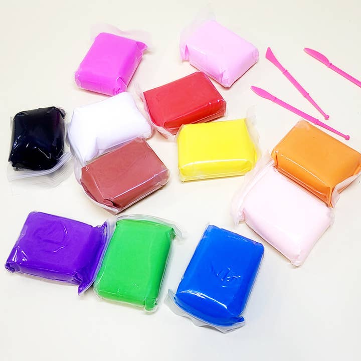 12 pcs Color Clay with Tool Set for wholesale on Faire