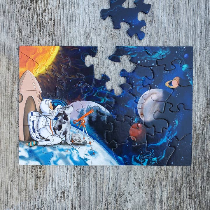 Dragon Art - Wholesale Puzzle - Kids - Imagining Space Mini Puzzle – 4.5 x 6.5 (Copy)