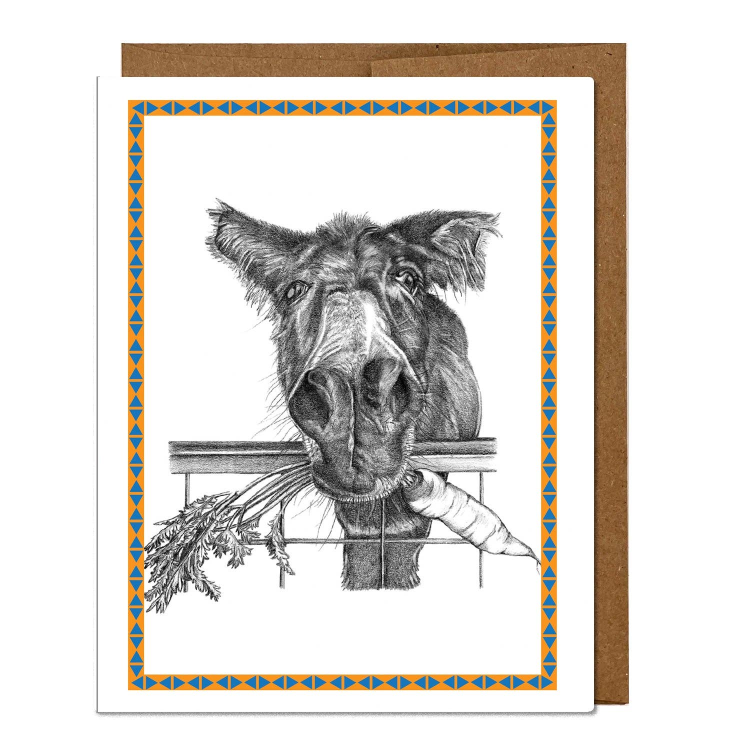 Woollybear Travels - Wholesale Stationery/Notecard Set - Donkey notecards- Pack of 67
