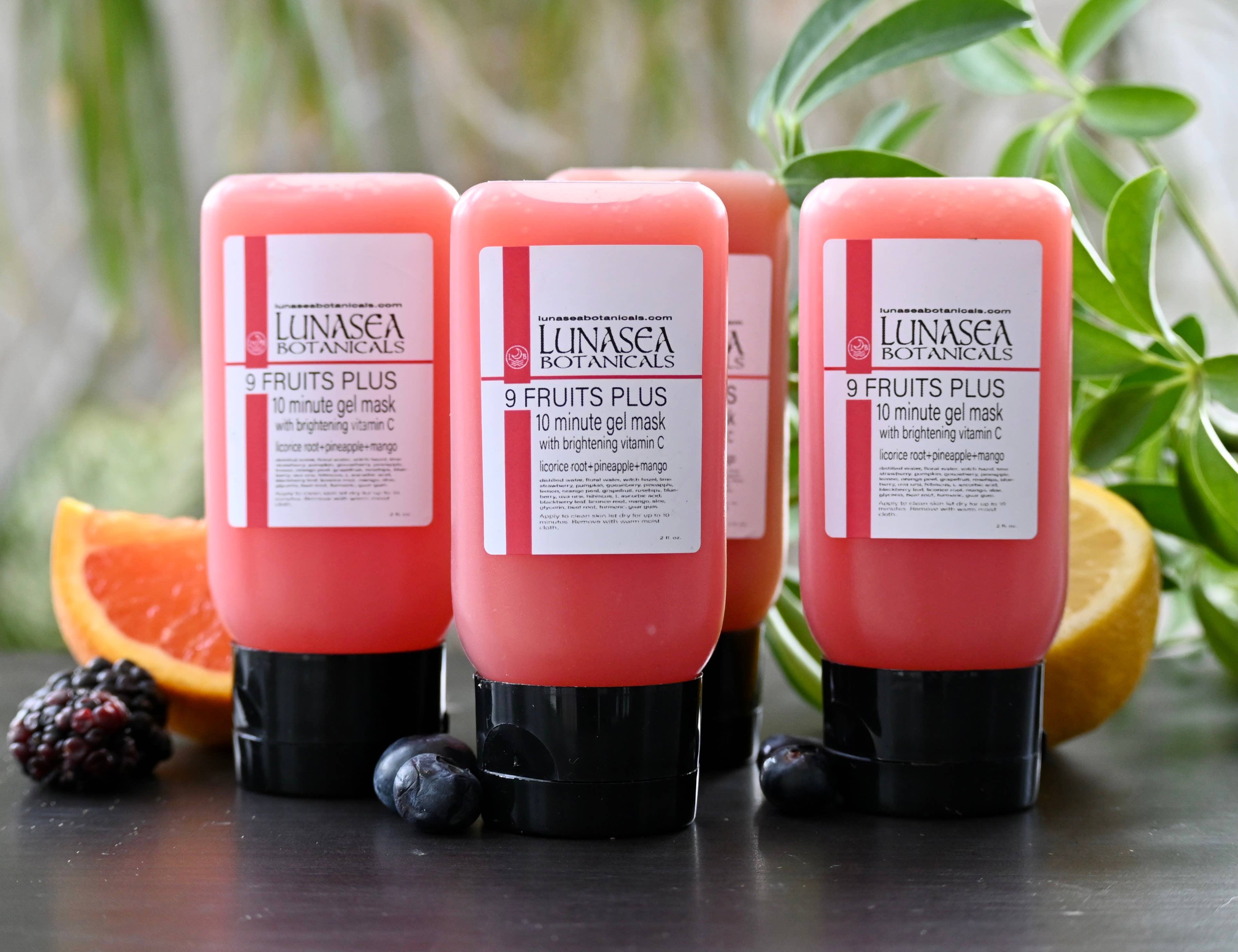 lunasea botanicals - Vente Masque pour le visage - Masque Gel 9 Fruits Plus Avec Vitamine C1