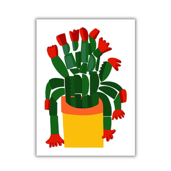 Sukkulente #15 - Fine-Art-Druck 18x13 cm für den Großhandel von Colorobe