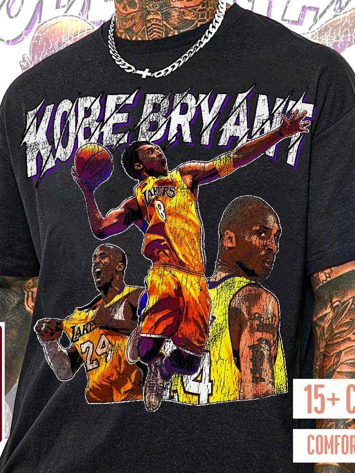 Kobe Bryant Skull Shirt, Basketball Lover LA Skull Shirt for wholesale by SONDO DESIGN LTD