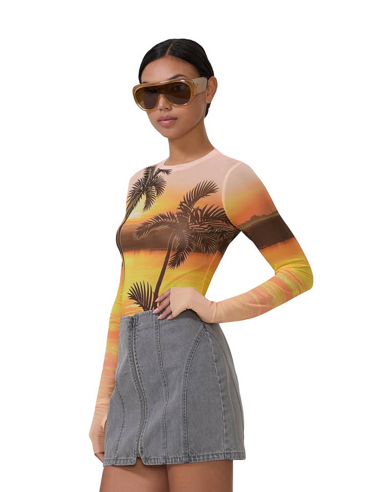 Kaylee Top - Sunrise Palms for wholesale on Faire1