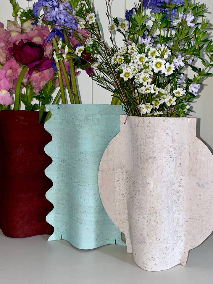 VITA VASE - Light Blue for wholesale by Capra Designs (Aus + NZ)