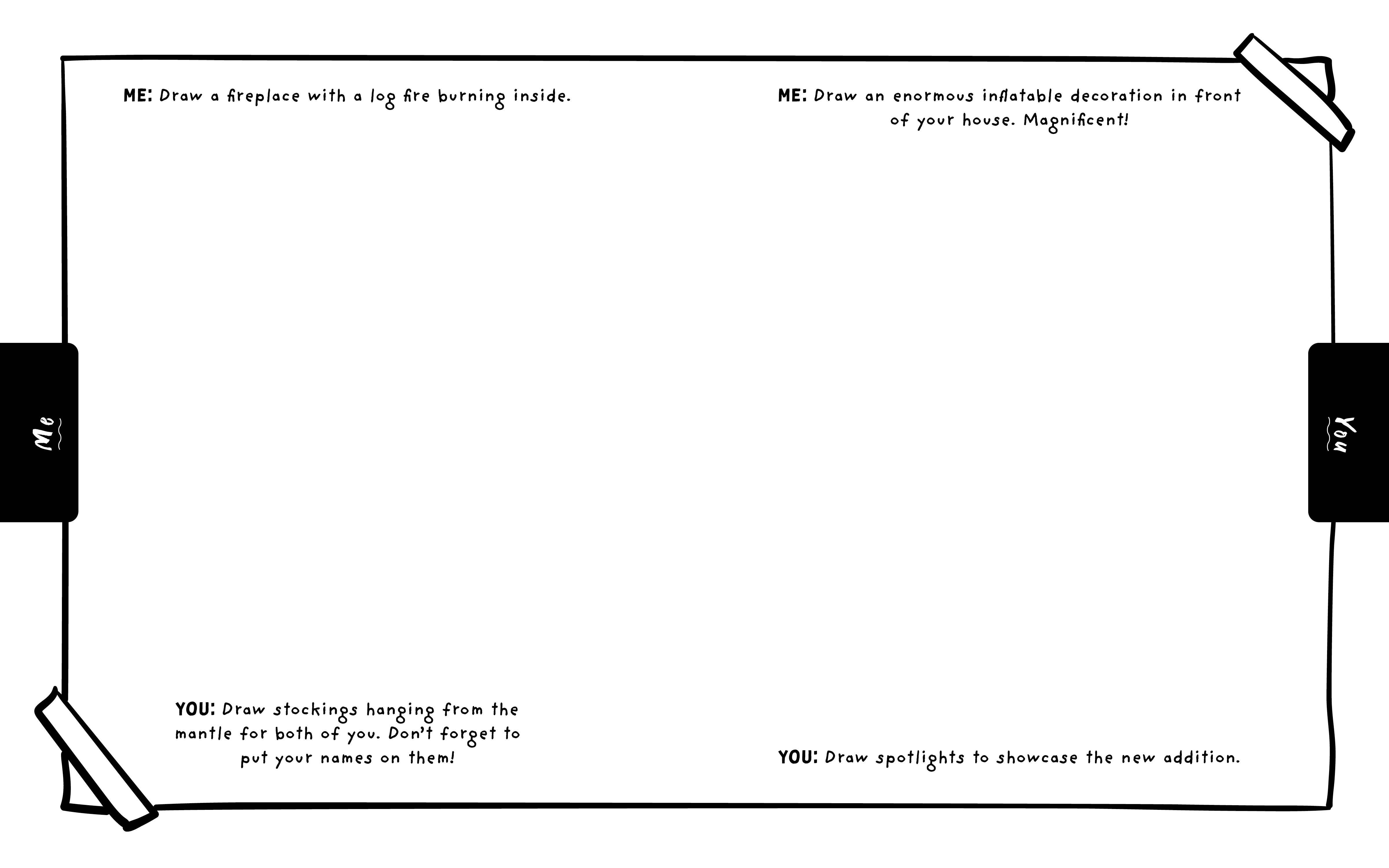 Bushel & Peck Books - Wholesale Coloring & Activity Book - Adult - Draw With Me Christmas!4