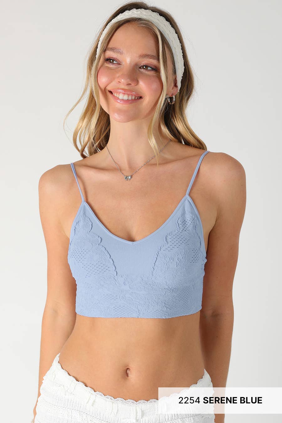 NIKIBIKI - Venta al por mayor Brallete - Mujer - NS7770 - Bralette bordado de encaje0