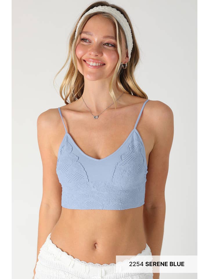 NIKIBIKI - Venta al por mayor Brallete - Mujer - NS7770 - Bralette bordado de encaje