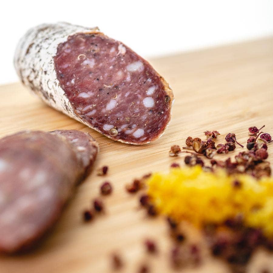 Il Porcellino Salumi - Wholesale Salami - Lemongrass Szechuan Peppercorn Salami2