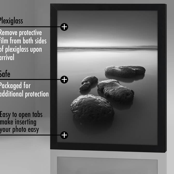 Americanflat - Wholesale Picture Frame - Americanflat Poster Frame with Wide Molding139