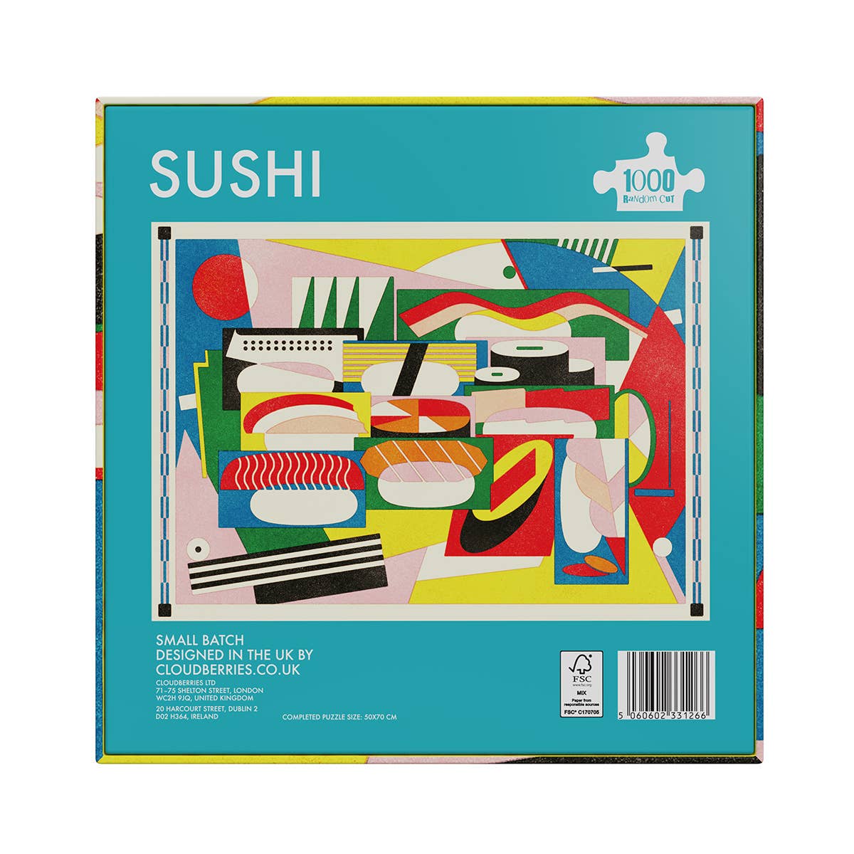 Cloudberries Jigsaw Puzzles – wholesale Puzzle – Adult – Sushi 1000 Piece Jigsaw Puzzle2
