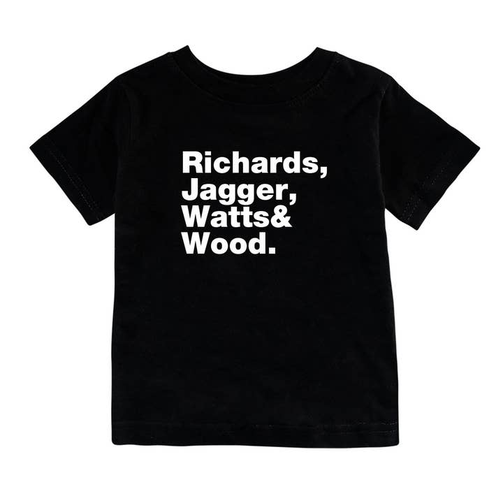 Richards, Jagger, Watts & Wood T-Shirt für den Großhandel von ROCK-A-BYE