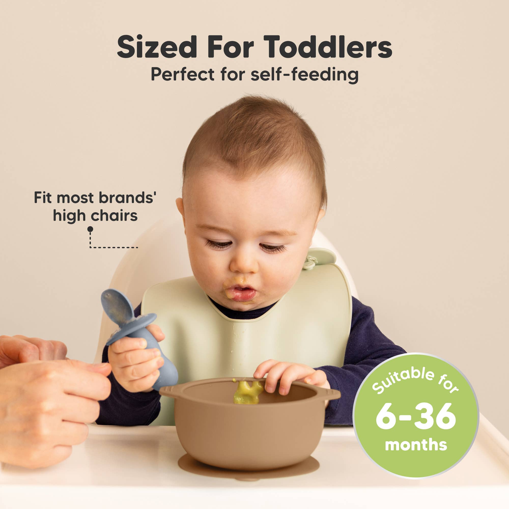 Öken 2-pack Prep-sugskålar med lock, BPA-fria babyskålar för wholesale på Faire2