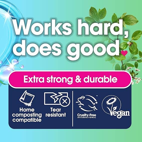 EcoVibe - Wholesale Rubbish can/Rubbish bin - EcoZone Small Bin Bags (Compostable, 22 bags per roll)2