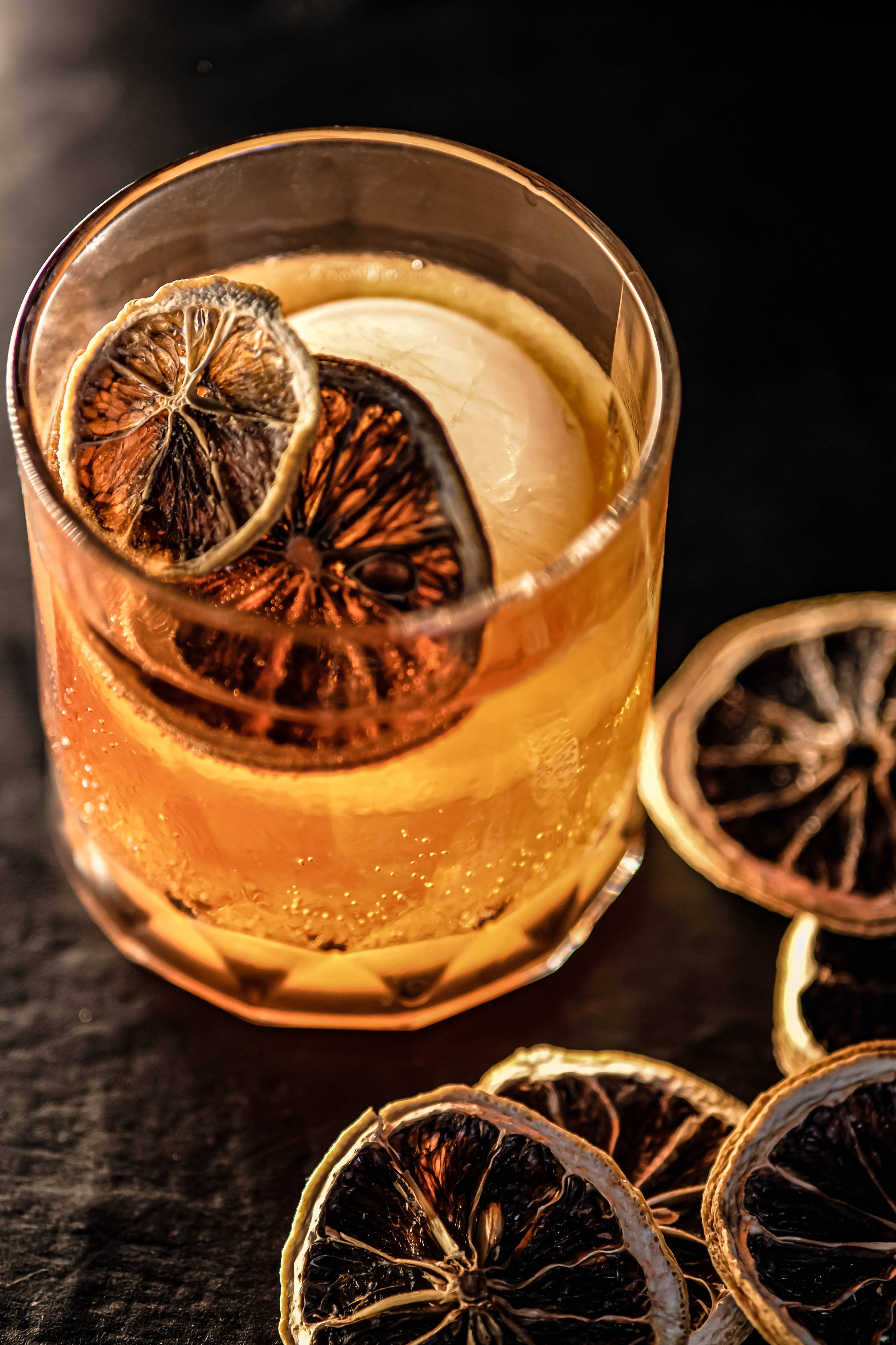 MILLIN - Vente Mélange/sirop pour cocktails - Ensemble de garniture de cocktail Gourmet aux fruits secs avec pics en cuivre 8