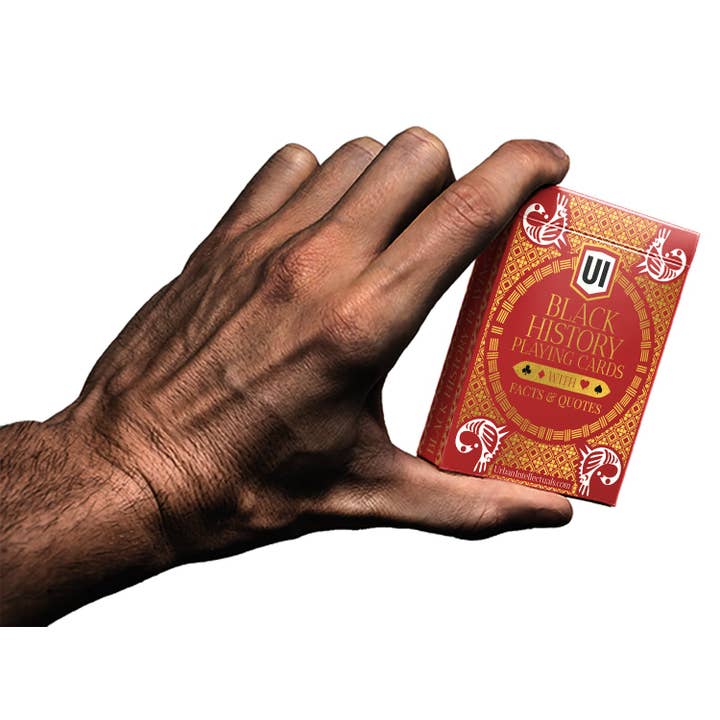 Urban Intellectuals, Inc - Wholesale Playing Cards - Black History Playing Cards w/ custom illustrations & facts9