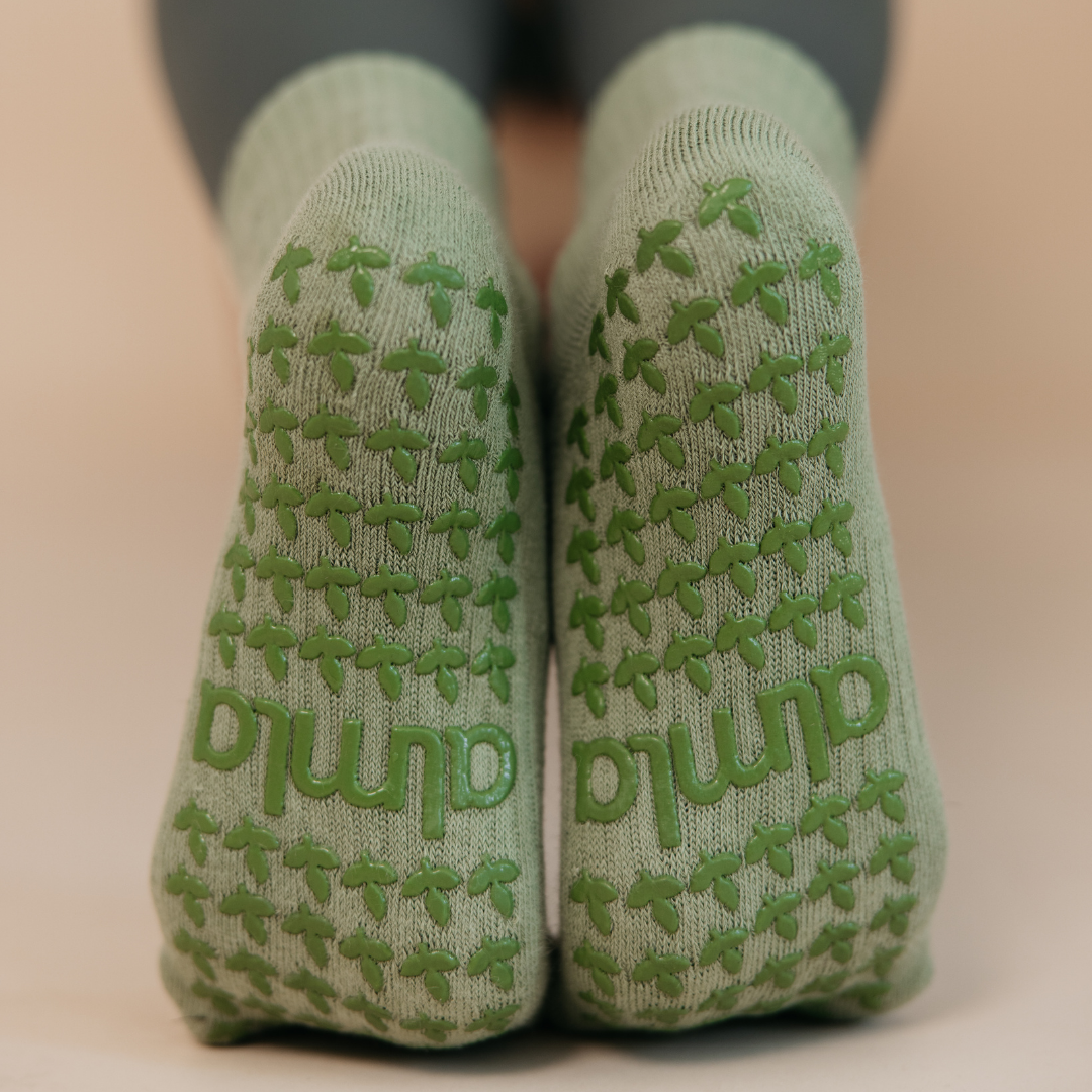 Almla Active - Wholesale Socks - Women's - Matcha Green Pilates Grip Socks – Daily Grind6