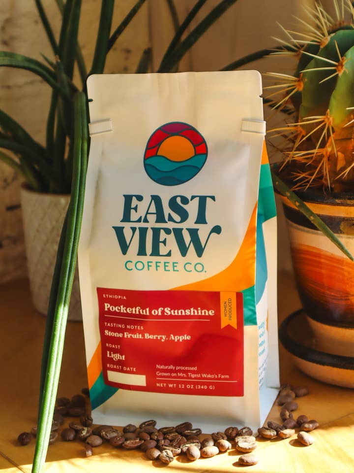 Pocketful of Sunshine Freshly Roasted Coffee for wholesale by East View Coffee Company