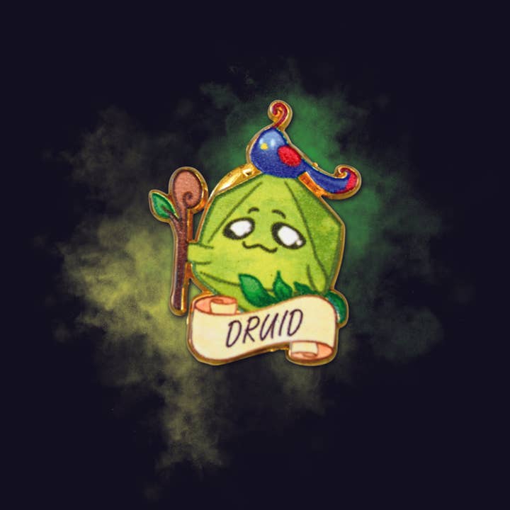 Druid Class Pin for wholesale by Misty Mountain Gaming