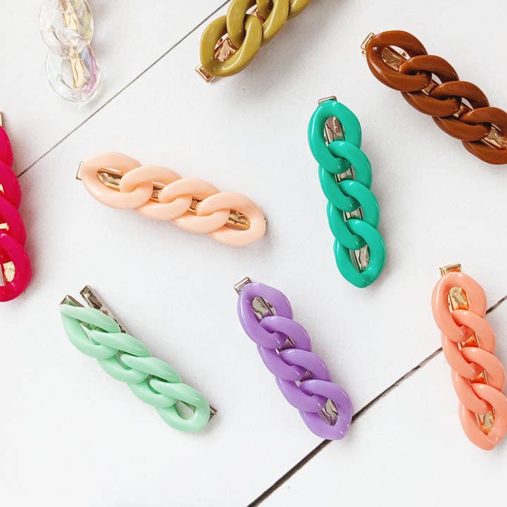Chain Link haarclip voor wholesale door Duende Collection