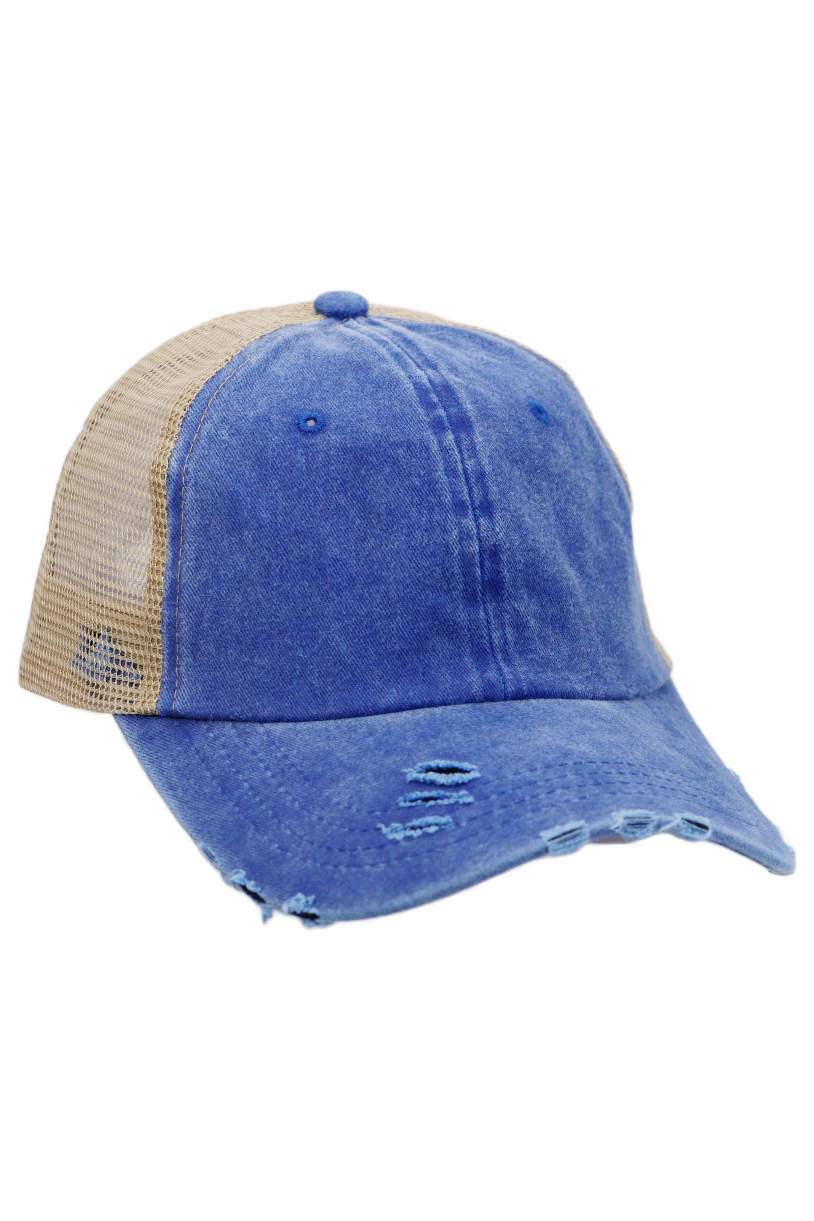 Cap Zone - Vente Casquette de camionneur – unisexe - Casquette de camionneur non structurée teinte en vêtement délavé bicolore6