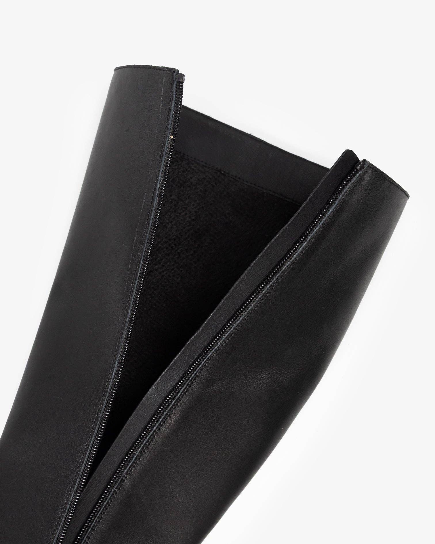 POPA - Wholesale Boots - Women's - Sinnara Black Leather High Boot8