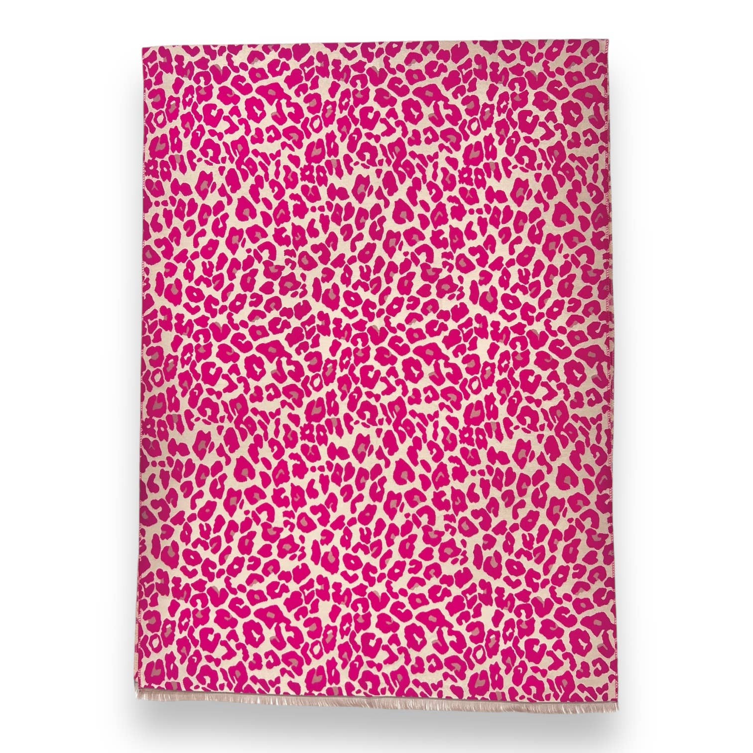 London Scarves – Großhandel Schal – Damen – Winter-Schal mit Leopardenmuster und Fransenabschluss7