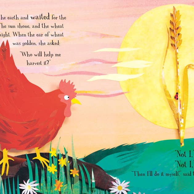 Barefoot Books – wholesale Pre-school book (3–5) – The Little Red Hen - Children's Book2