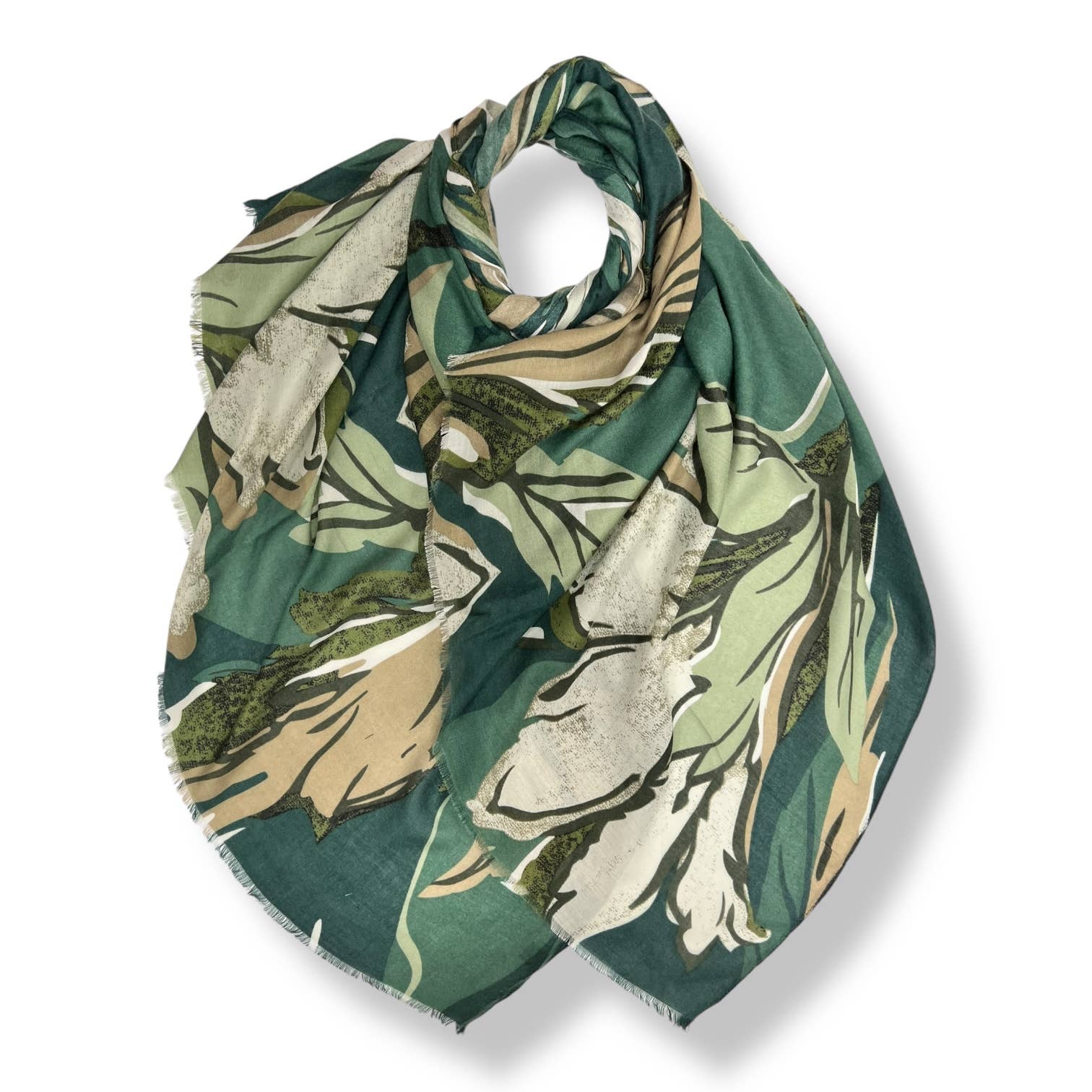 London Scarves – wholesale Scarf – Women's – Amazon lily scarf print2