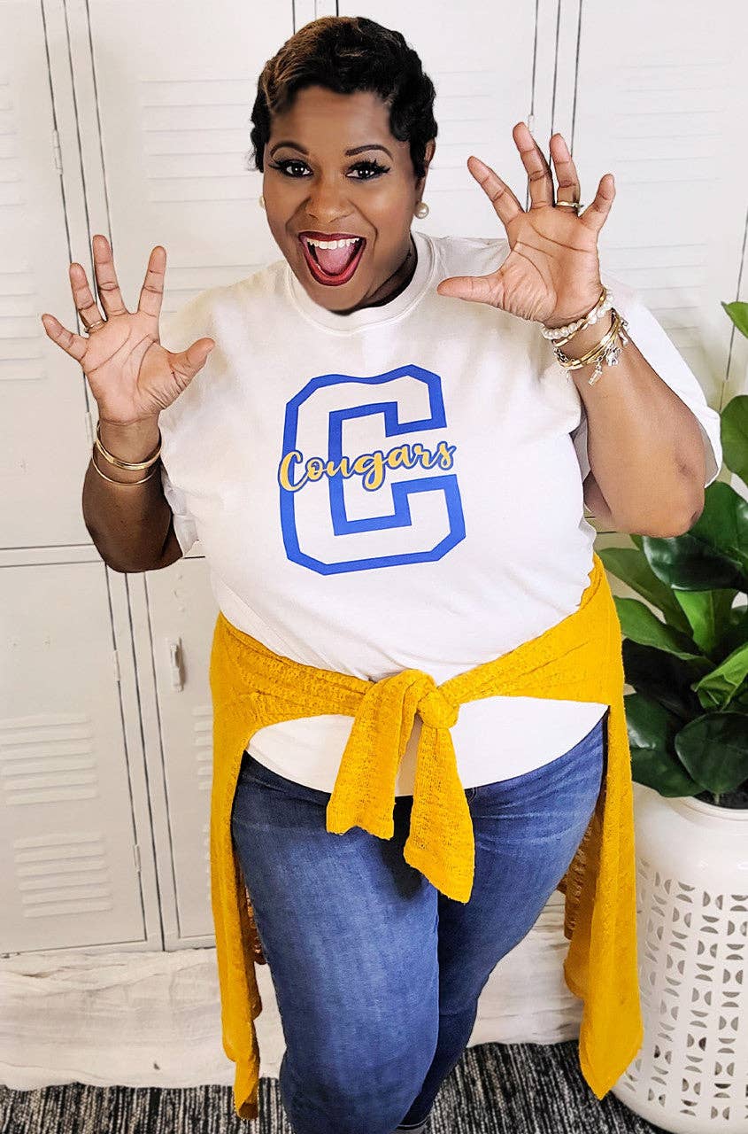 Sugar Stitch - Wholesale Screen Printed T-Shirt - Women's - Custom School Mascot T-Shirt2