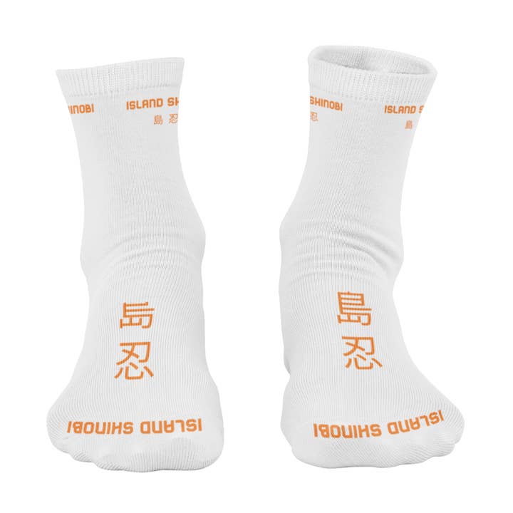 Kanji - Island Shinobi Socks for wholesale by Island Shinobi