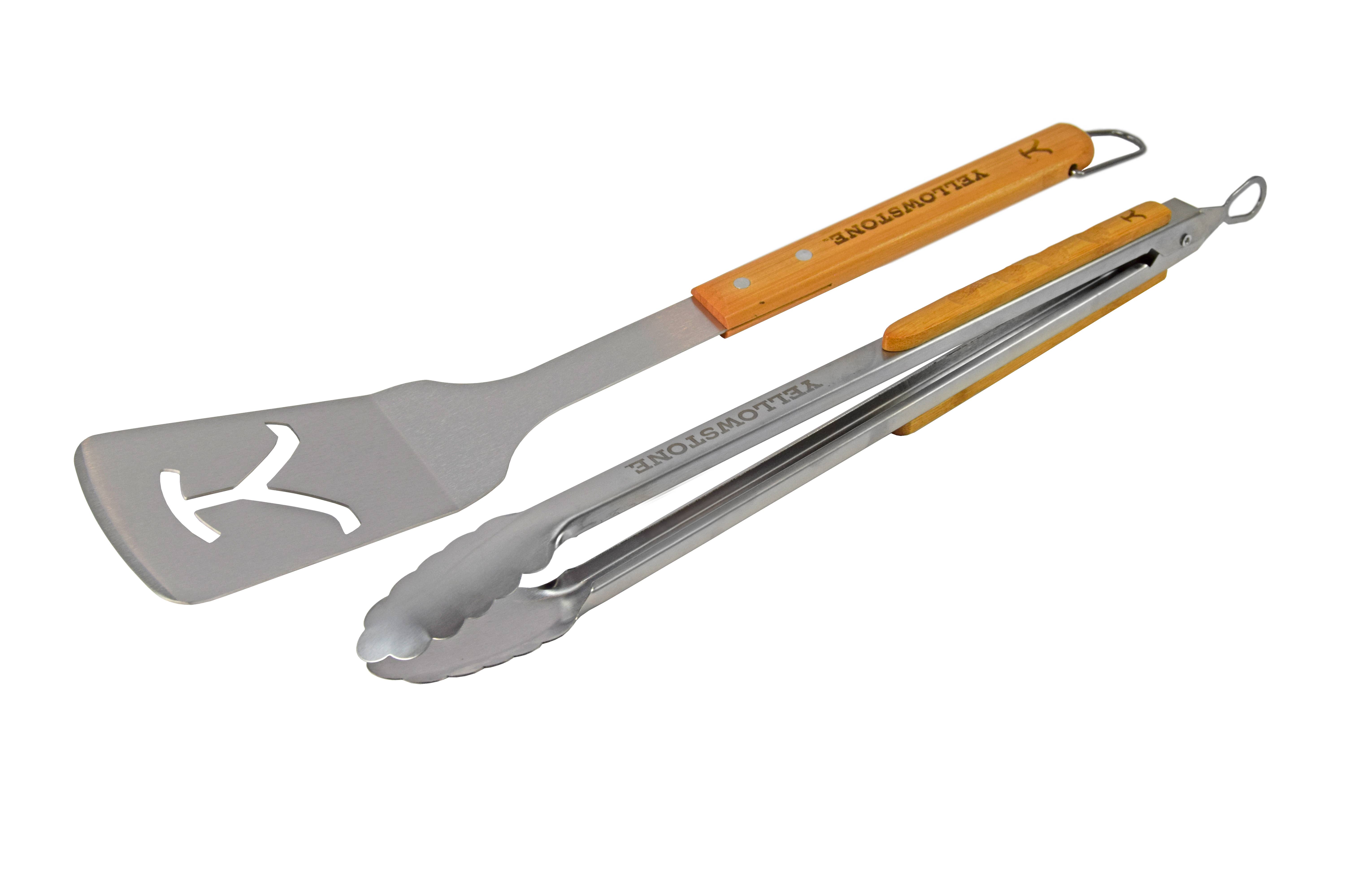 Proud Grill – wholesale Outdoor grill tools – Yellowstone 2pc BBQ Tool Set7