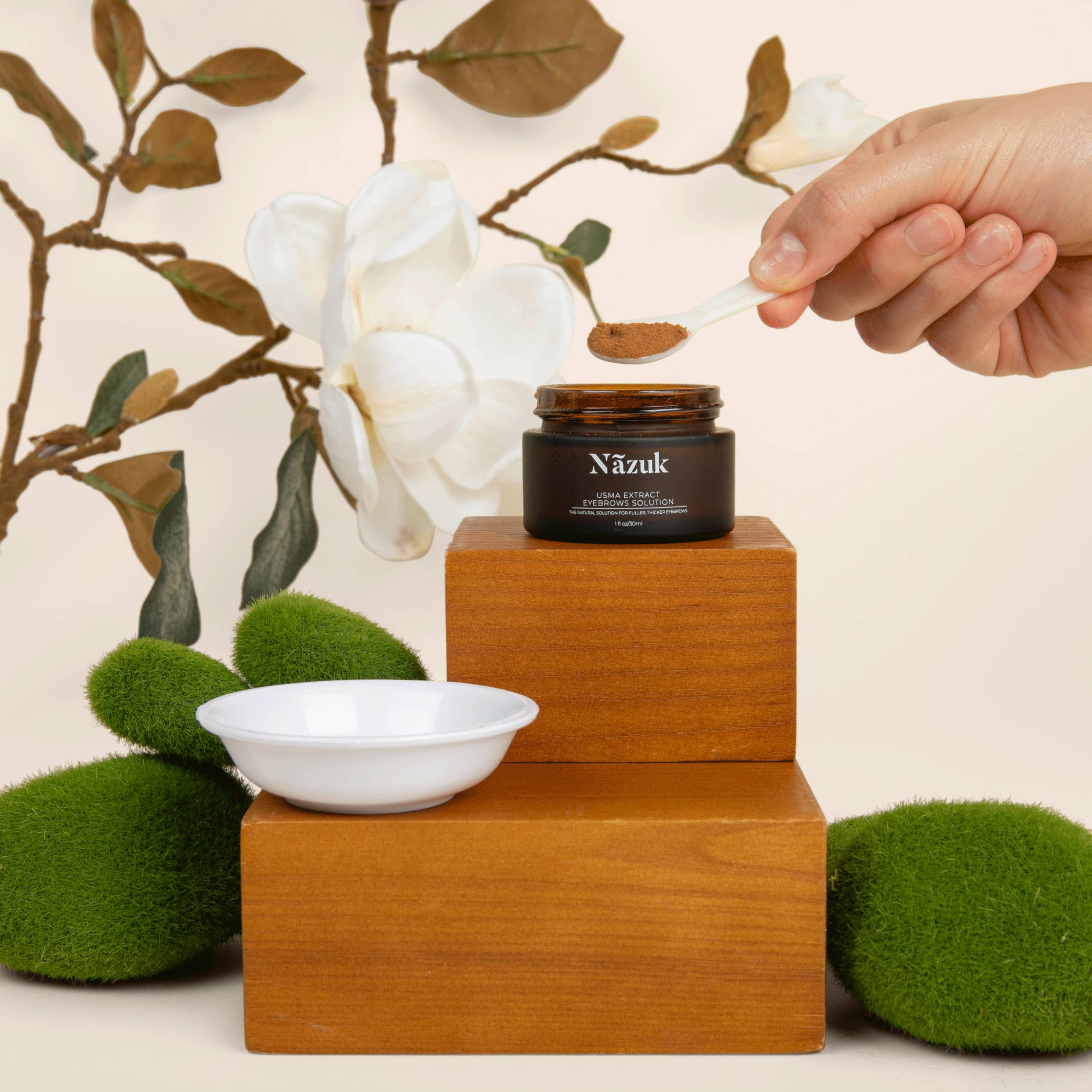 Nazuk beauty - Wholesale Eyebrow Set/Kit - Usma Extract Eyebrow Mask- the natural solution for fuller, thicker eyebrows