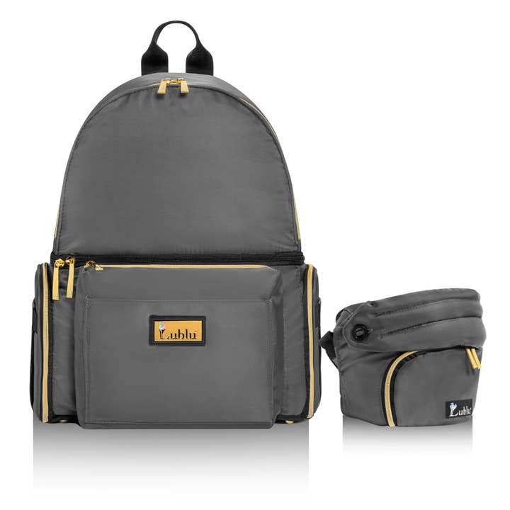 LUBLU DIAPER BAG - INCLUDES BABY CARRIER for wholesale by Lublu