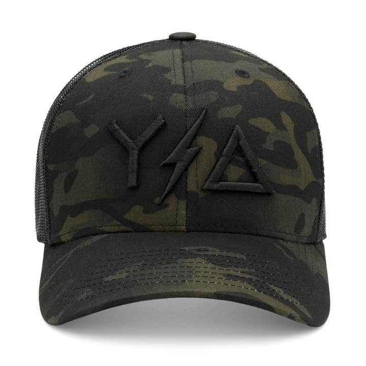 Casquette de camionneur camouflage pour la vente par WYE DELTA