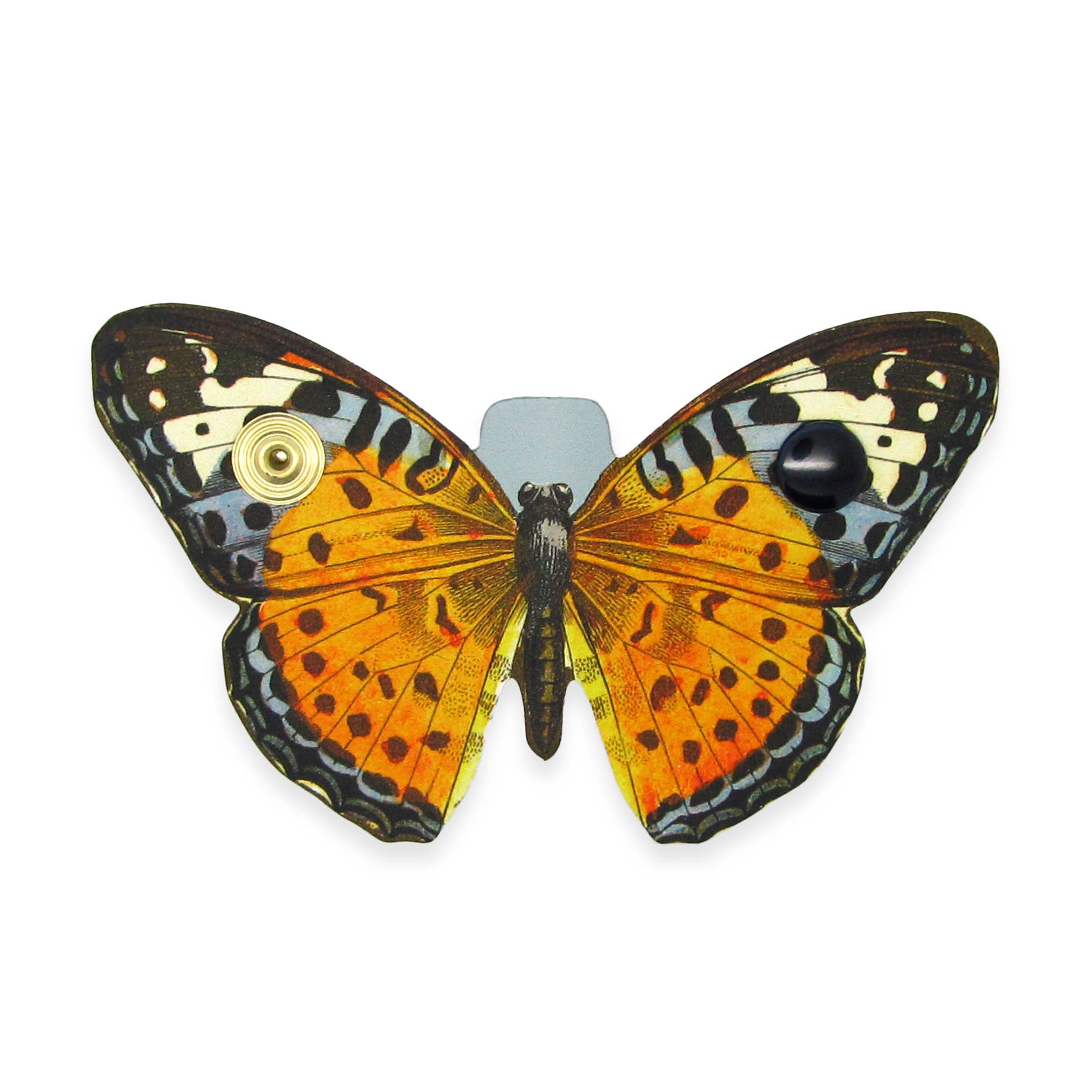 'Alkemest - Vendita all'ingrosso Supporti per cavi - Marmaduke Butterfly Cord Wrap/Porta cavi in pelle stampata1