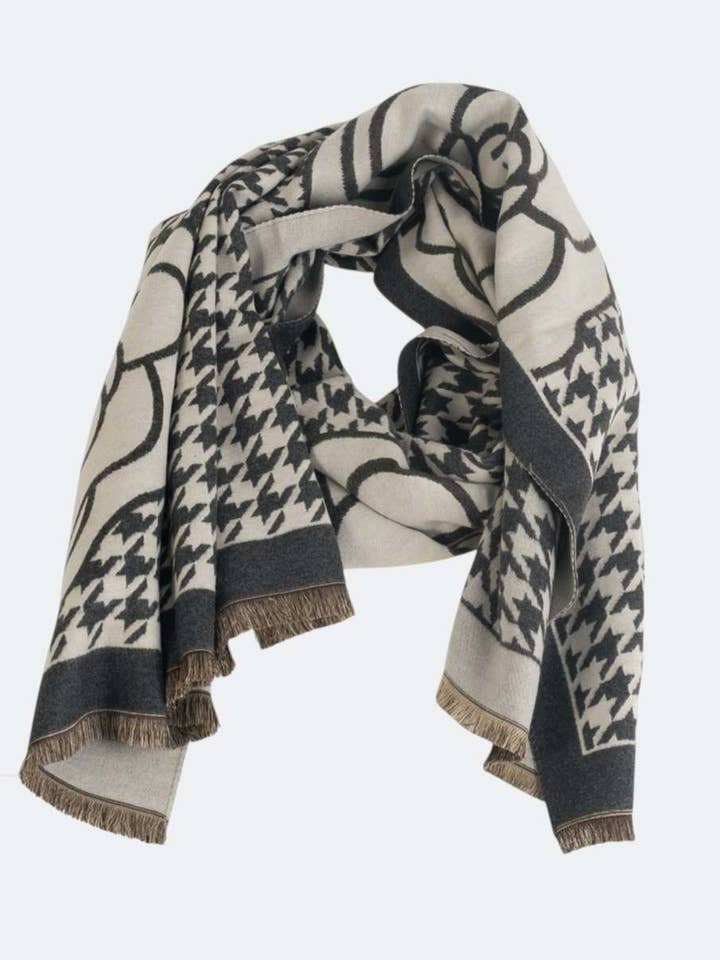 FOULARD JACQUARD, COULEUR GRIS 2g pour la vente par Kbas