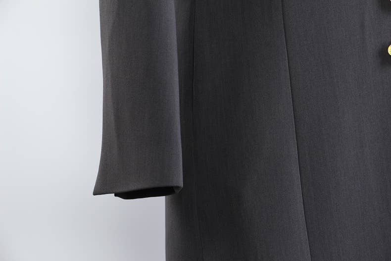 Färg som bilder CT149 Tidig Höst Blomapplikation Skräddarsydd Medellång Kappa för wholesale på Faire6