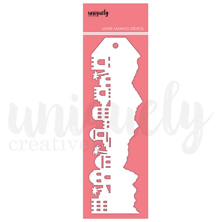 Uniquely Creative - Wholesale Stencil/Craft Die - Scene Builder Nativity Mark Making Stencil