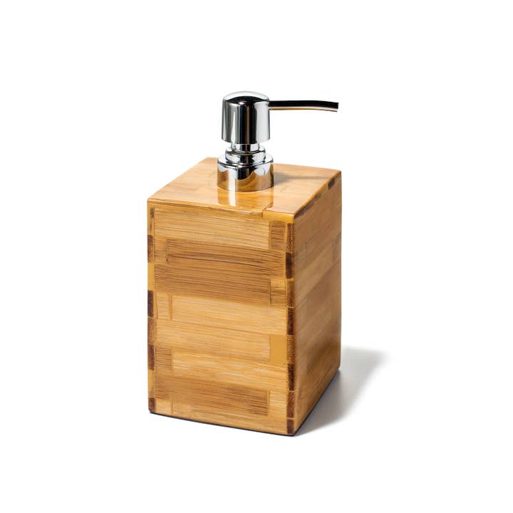 LADORADA – Engroshandel Sæbedispenser – Bambus Finer Sæbe Dispenser