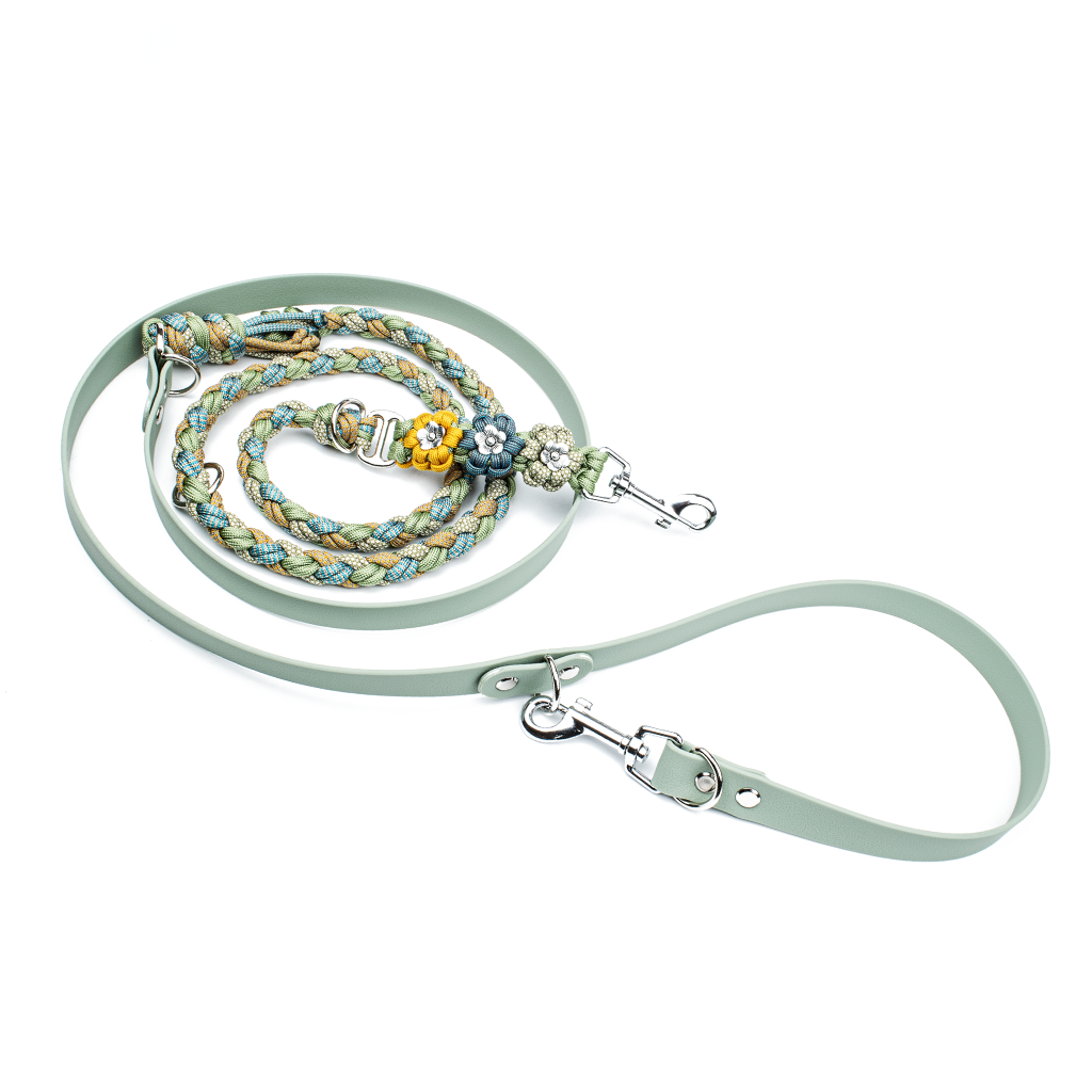 Tierluxe - Wholesale Pet Leash - Dog - Dog leash Tierluxe flowers Biothane paracord13