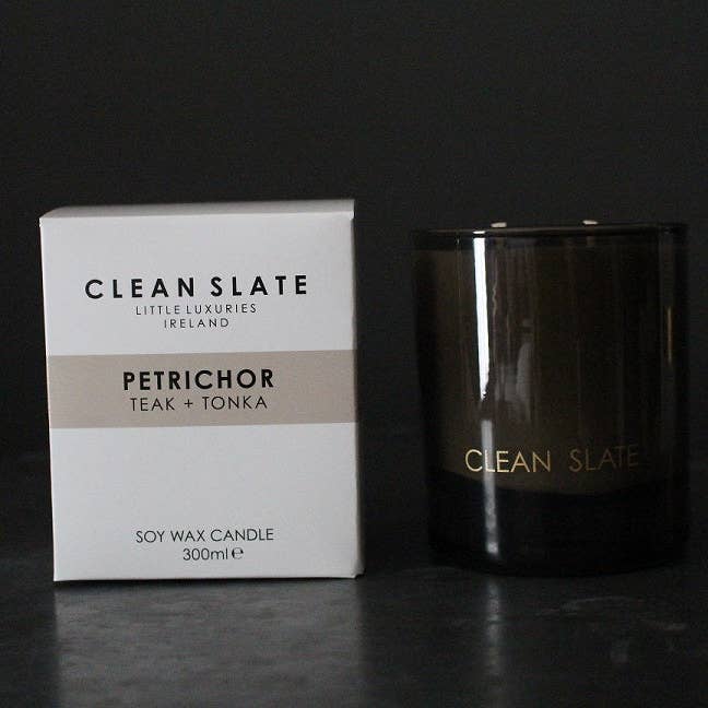 CLEAN SLATE - Wholesale Jar/Filled Candle - Petrichor Moody Candle1