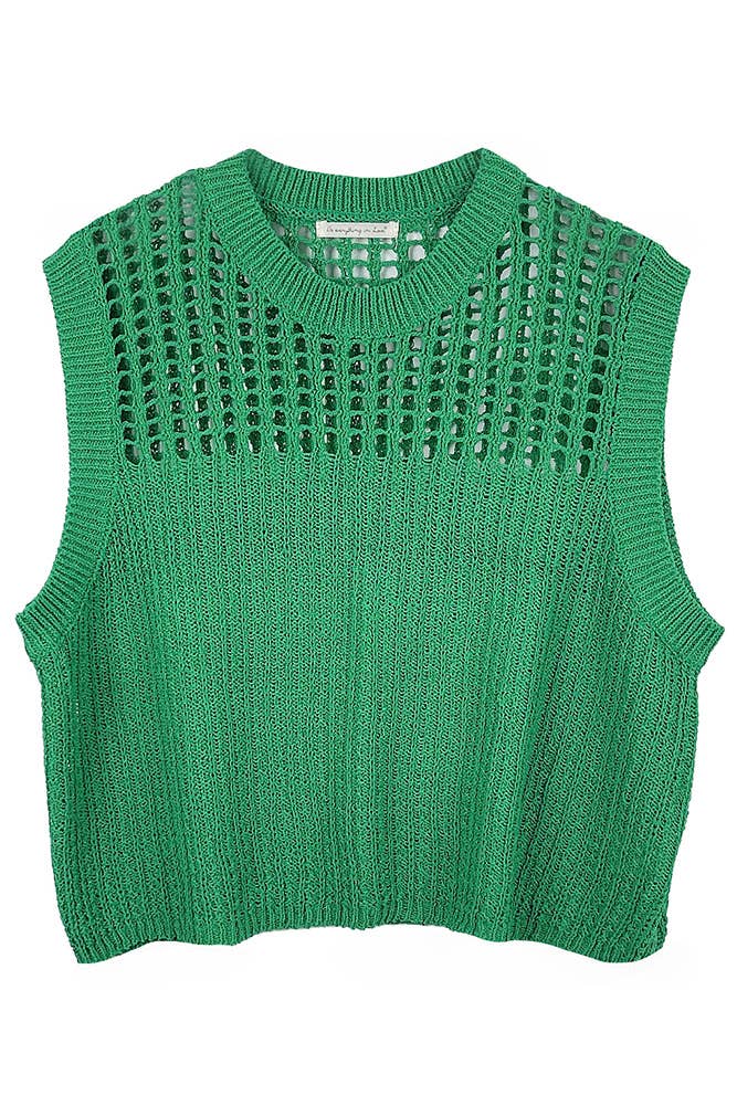 Hana - Venta al por mayor Poncho - Mujer - Poncho de verano con parte superior de ganchillo con cierre en el pecho0