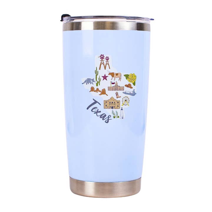 Gobelet État de l'Étoile Solitaire Illusion/Multicolore 20oz. pour la vente par The Royal Standard