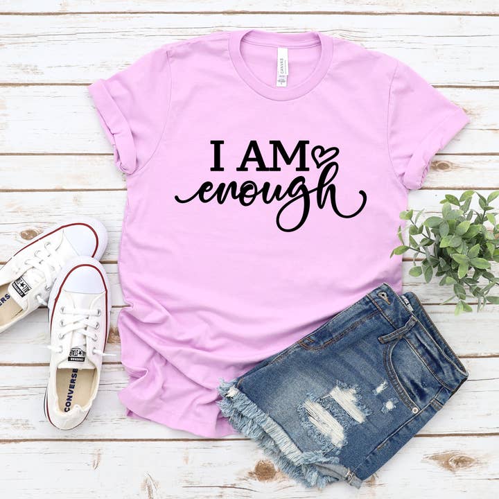 Bama Screens - Wholesale Sublimation Transfer - I Am Enough #BS2611