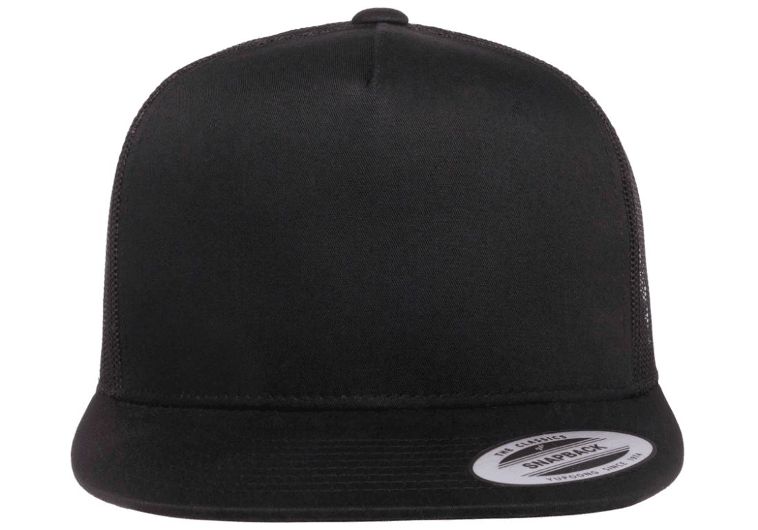 The Park Wholesale - Vente Casquette de camionneur – unisexe - Casquette Yupoong 6006 Classic Trucker Snapback, casquette à visière plate avec dos en maille - YP Classics®4