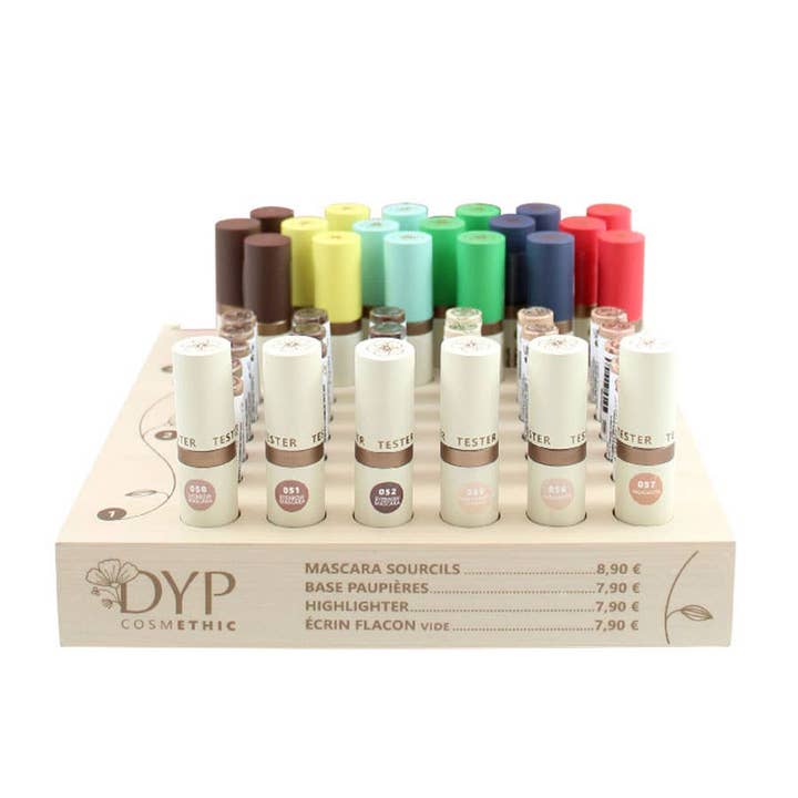 Module A2 : Mascara pour sourcils, base pour les yeux et surligneur pour la vente par Dyp Italia