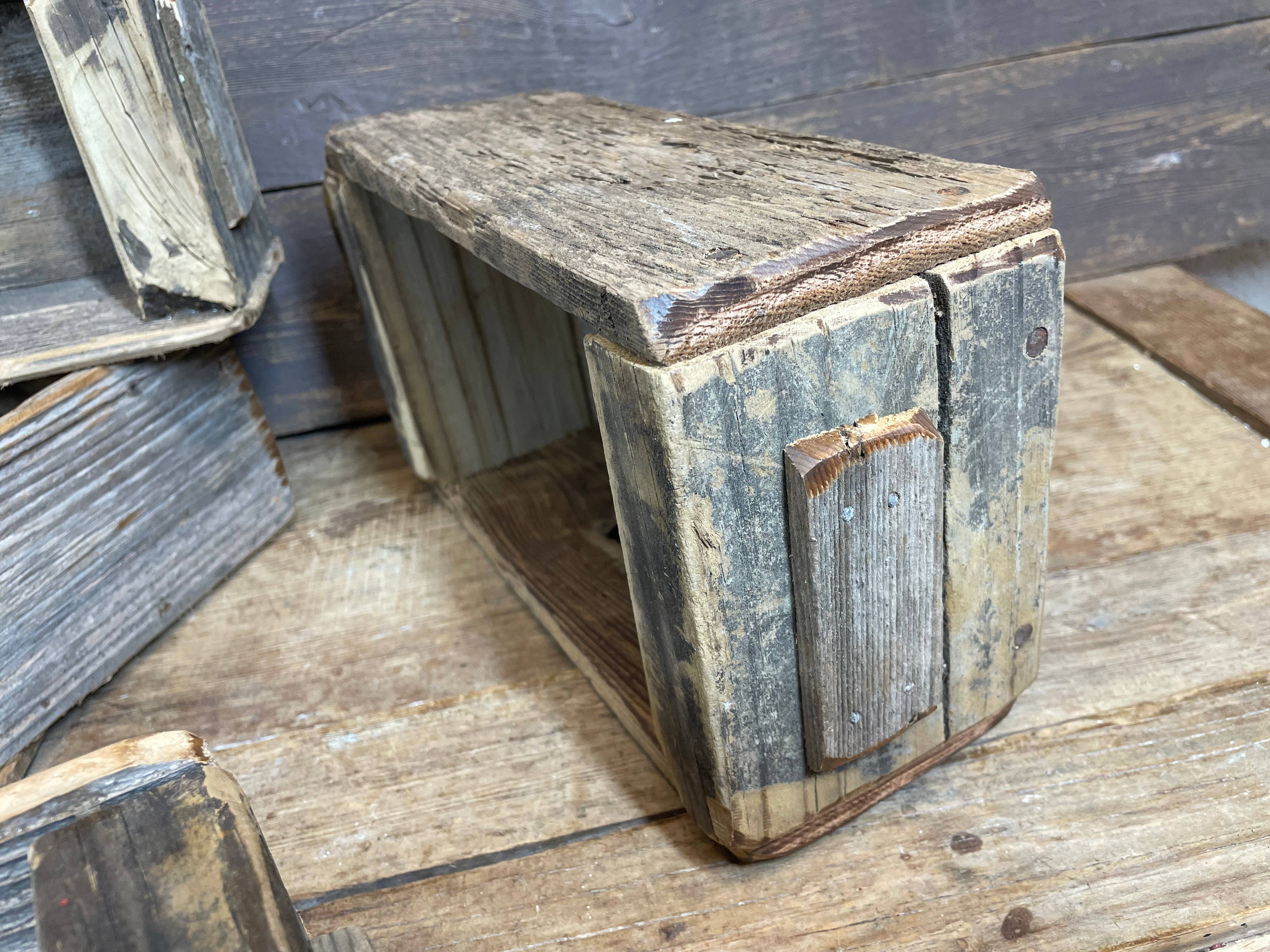 My Amigos Imports - Wholesale Decorative Box - Helena Reclaimed Old Cedar Wood Drawer-Crate-7Wx13Dx4H-Box5