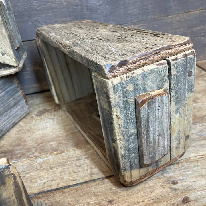 My Amigos Imports - Wholesale Decorative box - Helena Reclaimed Old Cedar Wood Drawer-Crate-7Wx13Dx4H-Box5