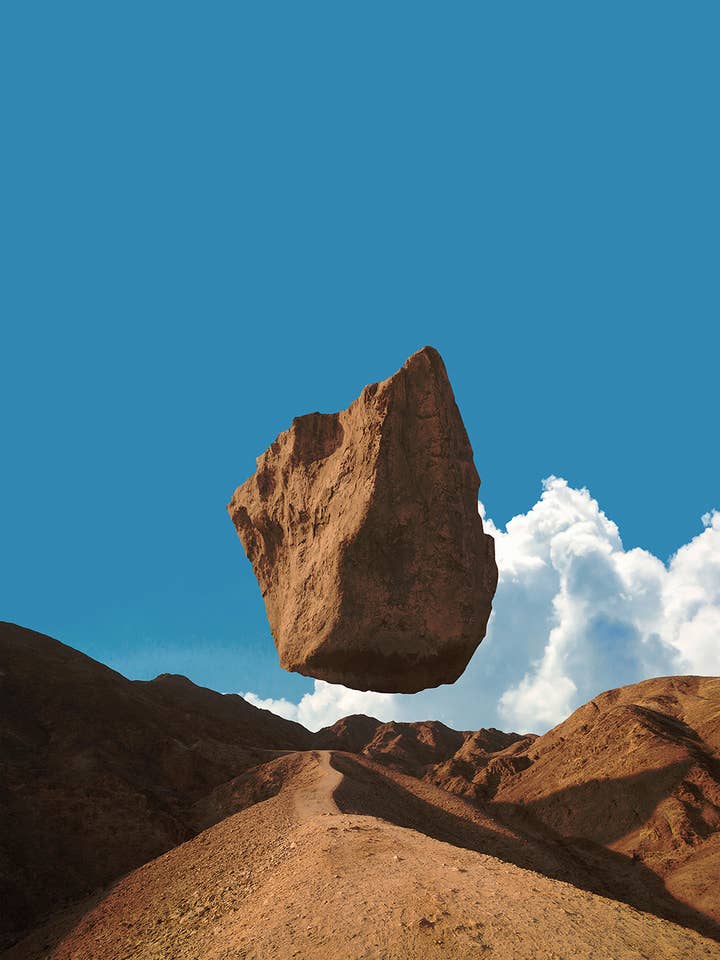 Imprimir “Terra flutuante” A3 (30x42 cm) por atacado de Fran Rodriguez (lacabezaenlasnubes)